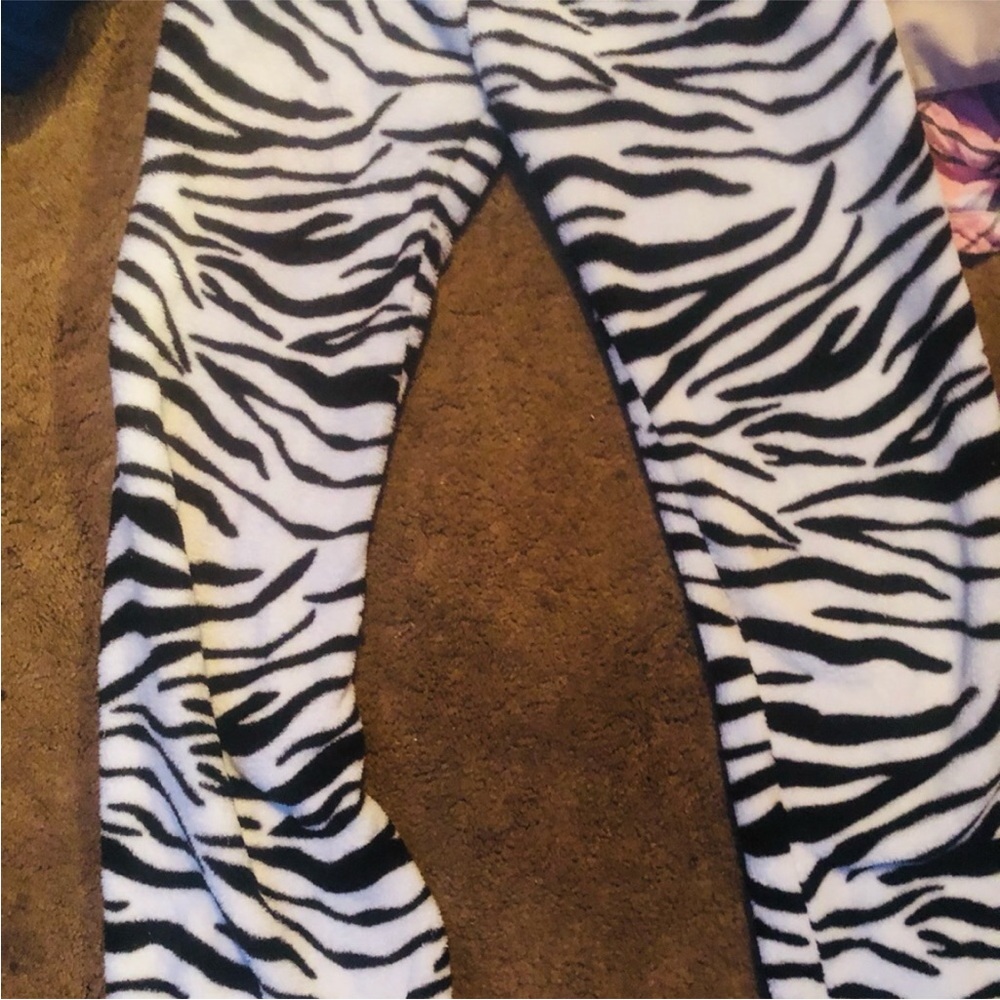 Zebra Print Pants